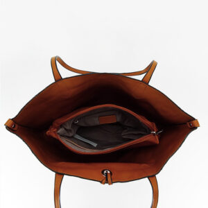 6755-2TAN  BOLSO BEIGE CON NESECER - Imagen 3