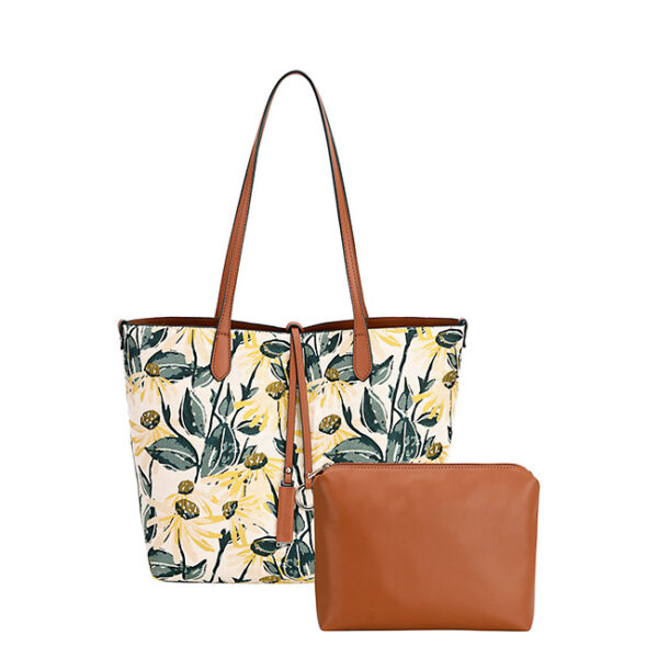 6755-2TAN  BOLSO BEIGE CON NESECER