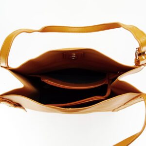 CM6523  BOLSO COLOR MOSTAZA TALLA GRANDE - Imagen 7