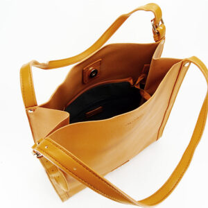 CM6523  BOLSO COLOR MOSTAZA TALLA GRANDE - Imagen 9