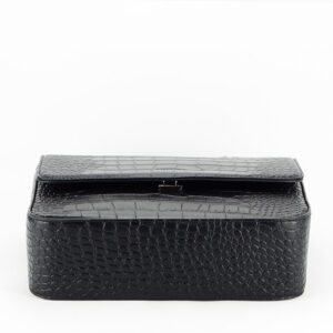 DTL3125-3 BLACK BOLSO NEGRO CON IMPRESION REPTIL - Imagen 7