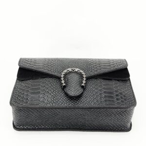 1524 BLACK BOLSO NEGRO DE PIEL - Imagen 2