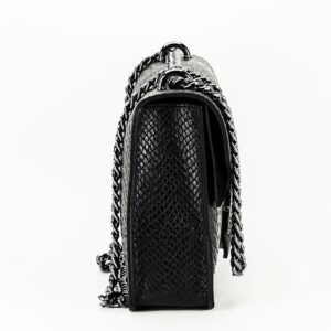 1524 BLACK BOLSO NEGRO DE PIEL - Imagen 8