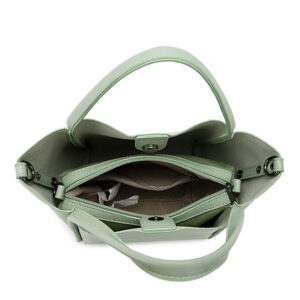 6718-2 BOLSO VERDE CON NECESER - Imagen 2