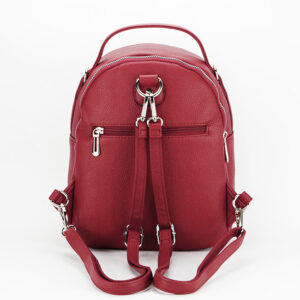 MOCHILA ROJA CONVERTIBLE EN BOLSO - Imagen 5