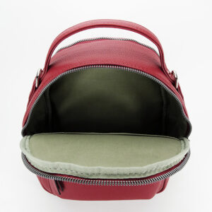 MOCHILA ROJA CONVERTIBLE EN BOLSO - Imagen 6
