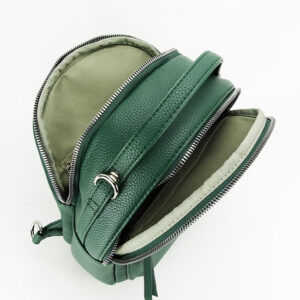 F3606 VERT  MOCHILA VERDE TRANSFORMABLE EN BOLSO F3606 18 - Imagen 2