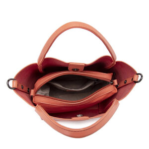 6718-2  BOLSO NARANJA CLARITO CON NESECER - Imagen 8