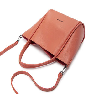 6718-2  BOLSO NARANJA CLARITO CON NESECER - Imagen 2
