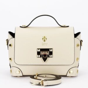 58 BOLSO PEQUEÑO DE PIEL BEIGE - Imagen 9