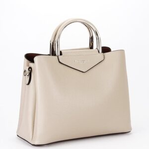 45 BOLSO MEDIANO FLORA&CO COLOR BEIGE - Imagen 6
