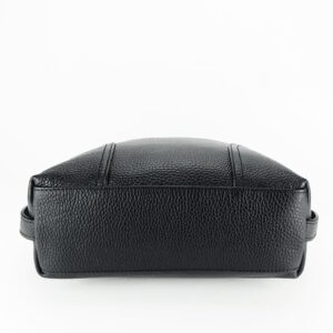 BOLSO NEGRO DE HOMBRO PIEL NATURAL - Imagen 6