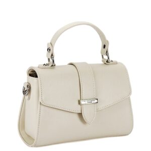 BOLSO PEQUEÑO CREMA FLORA&CO