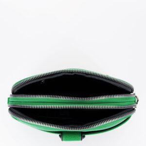 BOLSO DE HOMBRO PEQUEÑO VERDE FLORA&CO - Imagen 3