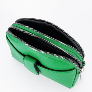 BOLSO DE HOMBRO PEQUEÑO VERDE FLORA&CO - Imagen 2