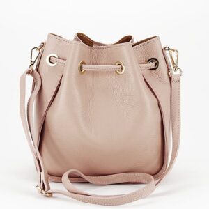 BOLSO ROSA DE PIEL NATURAL - Imagen 7
