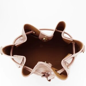 BOLSO ROSA DE PIEL NATURAL - Imagen 2